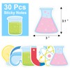 30 Pack Science Sticky Notes - 600 Sheets Science Lab