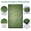 EEEKit Emergency Sleeping Bag,2Pack Lightweight Waterproof Survival Bivy Sack with