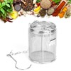Zerodis Stainless Steel Tea Strainer Soup Spices Separated Basket Filter
