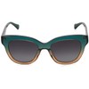 HAWKERS Audrey Sunglasses for Men and Women, Green Champagne