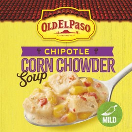Old El Paso Chipotle Corn Chowder Soup, Ready to Serve Canned Soup, 18.5 oz