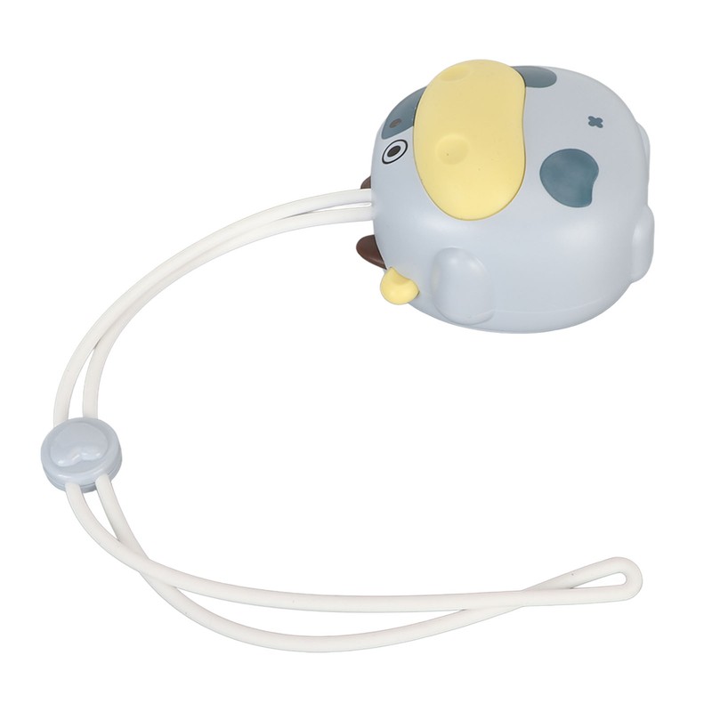 Mini Hanging Neck Fan USB Rechargeable Bladeless Cartoon Cow Shape