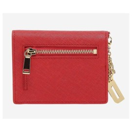 Daks (신세계센텀점)DCWA2F002R2ERIN 레드 컷팅로고 카드지갑 (Shinsegae Centum City) DCWA2F002R2ERIN Red Cutting Logo Card Wallet