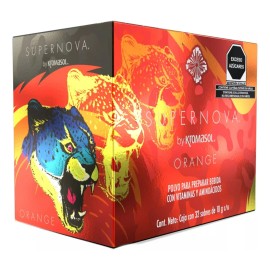 Supernova Orange 32 Sobres Bebida Sabor Naranja By Kromasol