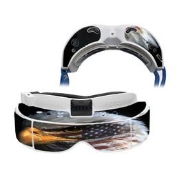 MightySkins Skin Compatible with Fat Shark Dominator V3 - Eagle Eye | Protective, Durable, and Unique Vinyl Decal wrap Cover | Easy to Apply, Remove, and Change Styles | Made in The USA