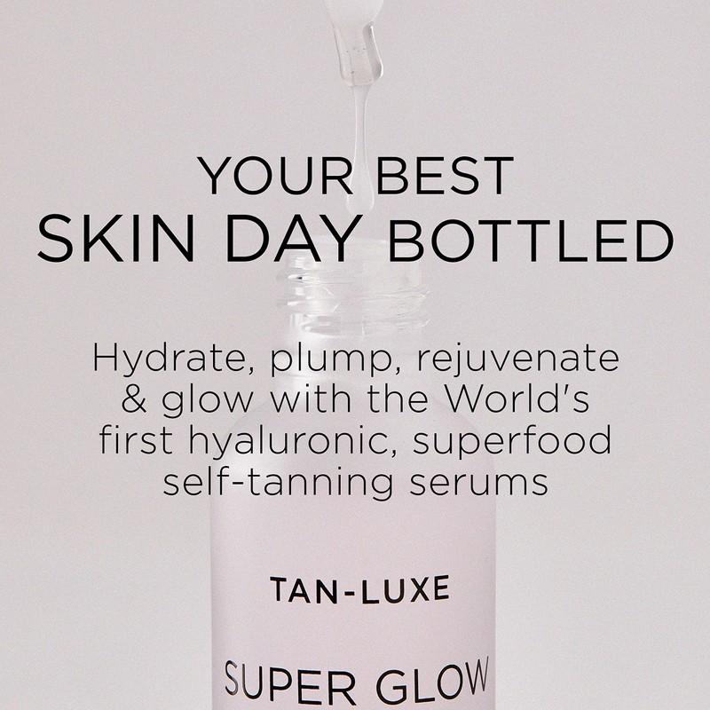 TAN-LUXE Super Glow - Hyaluronic Self-Tan Serum, 30ml - Cruelty