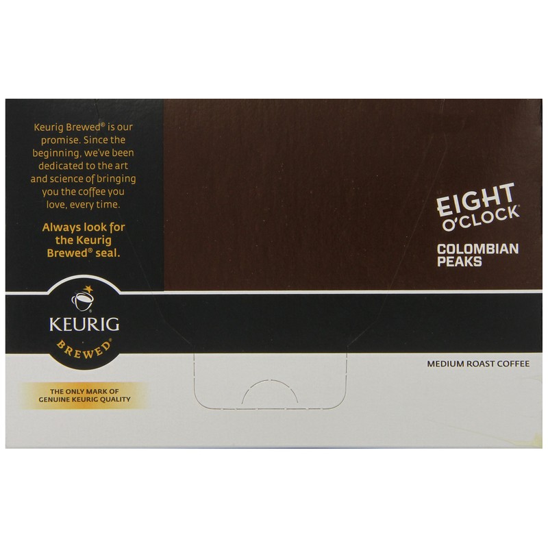 Eight O'Clock Colombian K-Cups for Keurig K-Cup Brewers, 72 Count