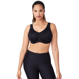Wacoal Women's Underwire Sport Bra, Black, 34 G
