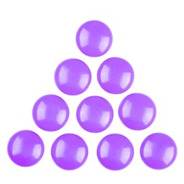 30 mm Office Magnets, Notice Board Planning Magnets, Magnetic Button for Refrigerator, Whiteboard, Maps, Calendars (10, Purple)