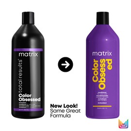 Matrix Color Obsessed Antioxidant Conditioner | Enhances Hair Color & Prevents Fading| For Color Treated Hair | Sulfate-Free | Cruelty Free | Packaging May Vary | 33.8 Fl. Oz. | Vegan