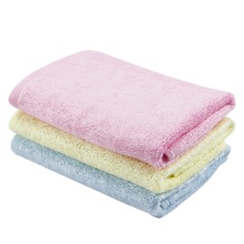 Bamboo fiber kitchen towel dishwashing towel kitchen handkerchief cleaning towel absorbent towel dishwashing cloth cleaning cloth hygiene cloth absorbent and easy to clean face towel saliva towel 3pc