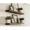 Heavy Duty Long Concealed/Invisible/Hidden Floating Shelf Support Brackets Oak Mantel