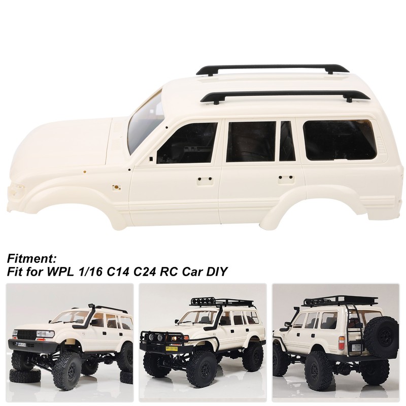 LC80 Plastic Body Shell Upgrade Replacement Accessory Fit for WPL
