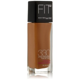 Maybelline Fit Me Dewy + Smooth Foundation, Toffee, 1 fl. oz. (Packaging May Vary)