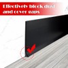 Vinyl Wall Base Baseboard Molding Trim 4" Flexible Self Adhesive