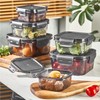 cev home essentials 12-Piece Food Storage Container Set – Airtight,