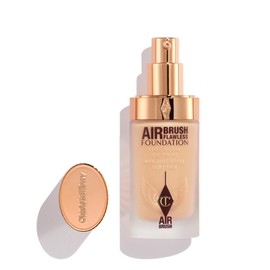 Charlotte Tilbury Airbrush Flawless Matte Foundation - Full Coverage Liquid Makeup with a Natural-Matte Finish - Smoothes & Blurs Pores - Waterproof & Transfer Resistant - 5 Cool