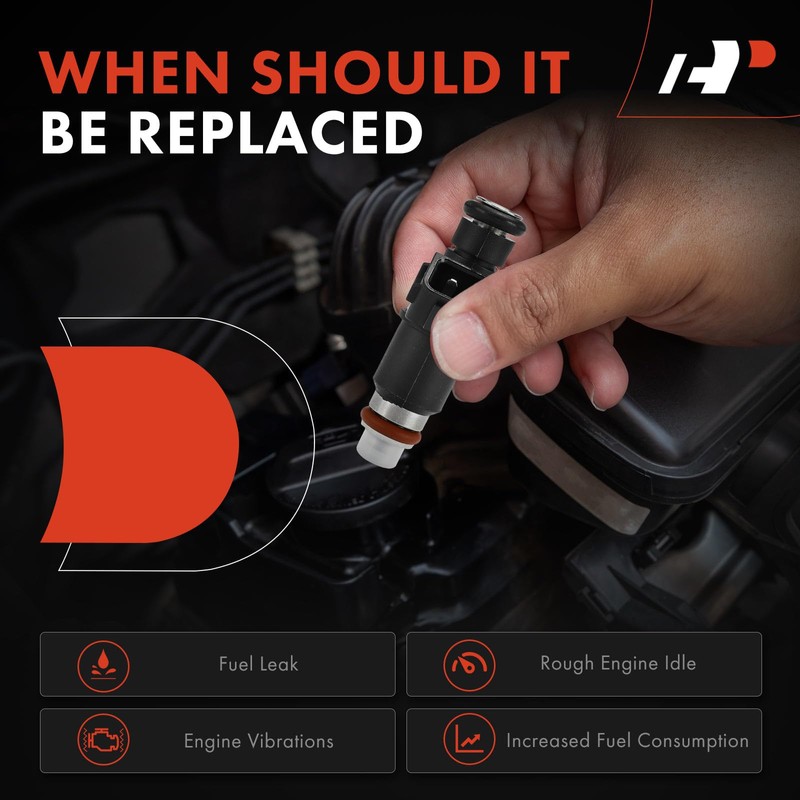 A-Premium Set of 6 Fuel Injectors Compatible with Honda Pilot