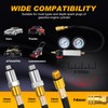 Nilight Cylinder Leak Down Tester, Gasoline Engine Compression Dual Gauge