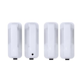 HUYILUN0104 1 Lot 4 Doors White Color Exterior Handle Outer Handle Compatible with Ford F150 2015-2022