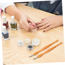 minkissy Cuticle Remover Tool Built God Tough 10pcs Tool Cuticle Remover Cuticle Pusher Nail Pusher Cuticle Trimmer Manicure Stainless Steel Putter Practical Cuticle Tools