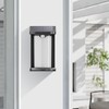Solar Outdoor Wall Light Waterproof Motion Sensor Simple Appearance Solar