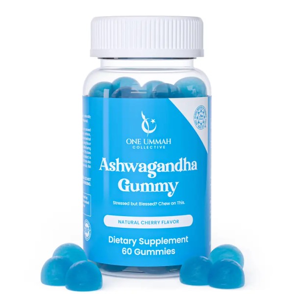 Halal Ashwagandha Gummies with Vitamin D & Zinc – Calm