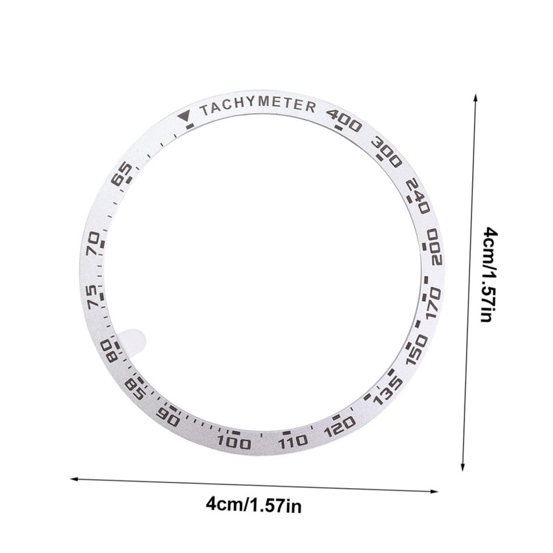 DOITOOL Metal Bezel Watch Watch Protective Case White