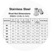 Rivets - M6 Stainless Steel Blind Rivet Nut - Bag