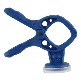 wolfcraft microfix XS Mini Spring Clamp with Magnet I 3010000 I The spring clamp with magnet clings to all magnetic surfaces and can also be used for heavy or bulky jobs involving oddly-shaped things.