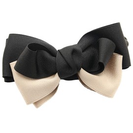 Bonaventure Grosgrain Fluffy Ribbon, Women's Banana Clip, Hair Accessory, Hair Clip, Popular, Hair Clasp -