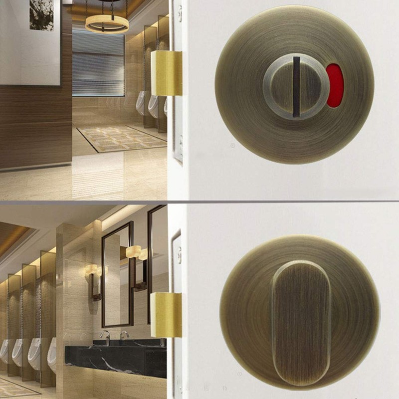 Stainless Steel Door Lock Bathroom Turn and Release,Turn and Release
