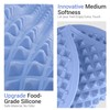 Upgrade Silicone Foot Massage Mat with Dual-Side Usage, Large Reflexology
