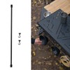 Magnetic Hanging Rod with Hooks Multifunctional Metal Side Suspension Bar