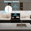 Litever Under Cabinet Lights Plug in, 6 pcs 12 Inches