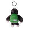NIKI Gorilla Key Holder, 3.9 inches (10 cm), Backpack, Green,