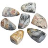 KYEYGWO Irregular Palm Stone Polished Crystal Healing Care Stone for