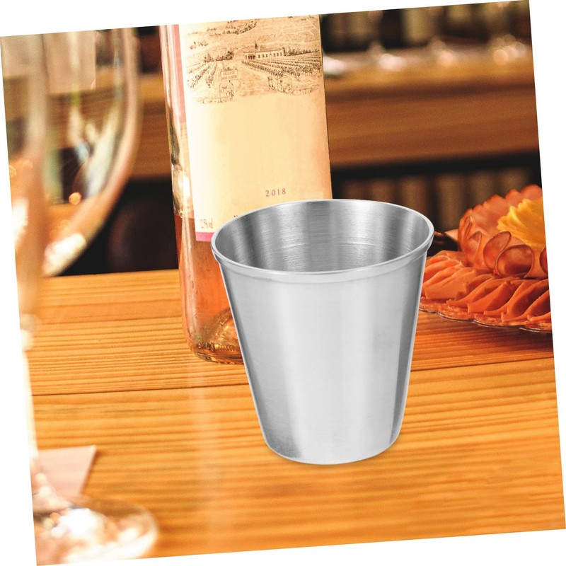 iplusmile 12 Pack Stainless Steel Shot Glasses Leakproof Tumbler Ideal