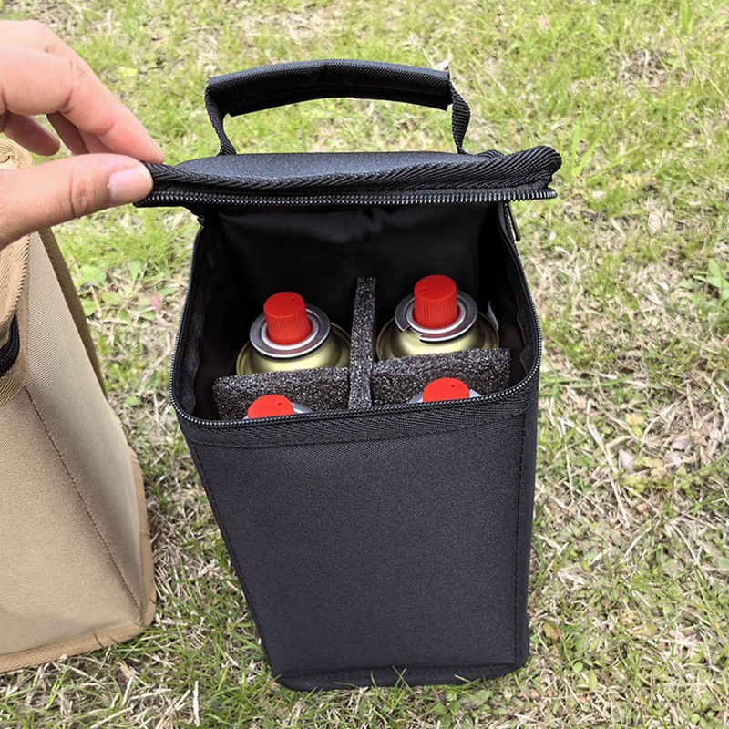 Camping Gas Tanks Storage Bag Portable Fuel Cylinder Protective Case