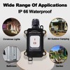 Inline Cord Switch with 3FT Cable Piggyback Plug(3-Pronged), IP67 Waterproof