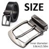 KQNM Men's Stainless Steel Belt Buckle, Belt Buckle, Belt Buckles