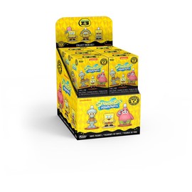 SpongeBob SquarePants 25th Anniversary Mystery Minis Blind Box Mini-Figure Display Case of 12