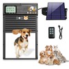 XRDZYXGS Smart Automatic Pet Door | Radar, Timer & Light