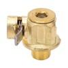 Quick Engine Oil Drain Valve M14‑1.25 Brass Stainless Steel with