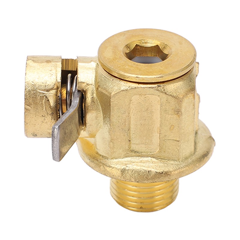 Quick Engine Oil Drain Valve M14‑1.25 Brass Stainless Steel with