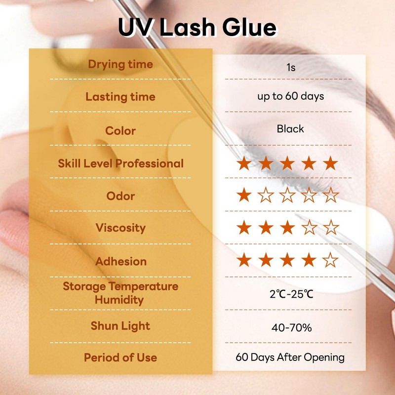 Lash Cluster Glue Waterproof 2-3 Weeks Long Lashting Individual Eyelash