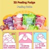 Peelable Crystal Fruit Gummies,4D Chewy Candies with 50% Real Juice,