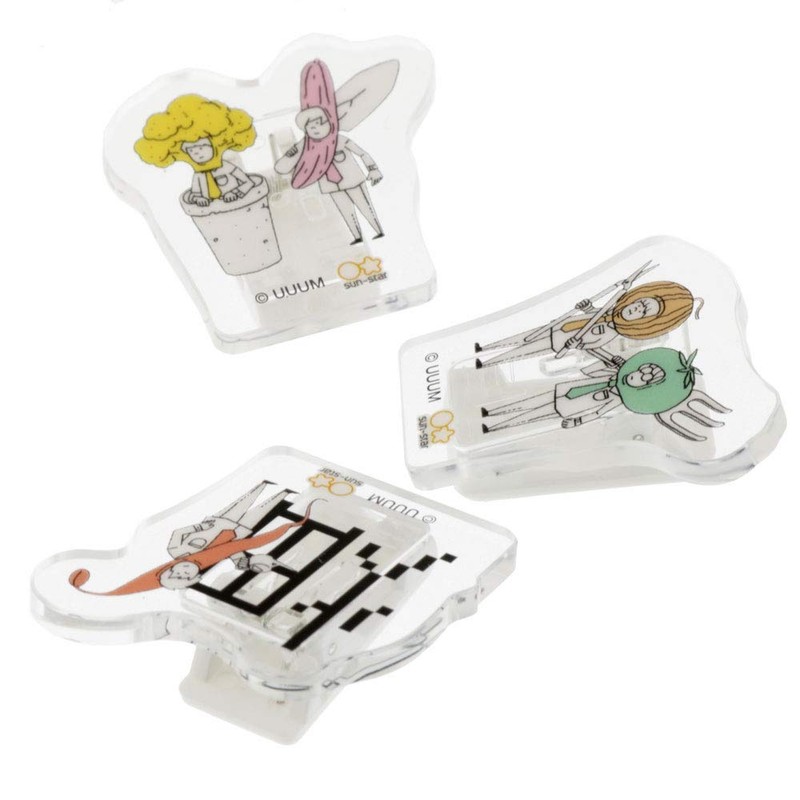 Sunstar Bungu UUUM Clip Set, Hajime Shacho no Field, S3620433