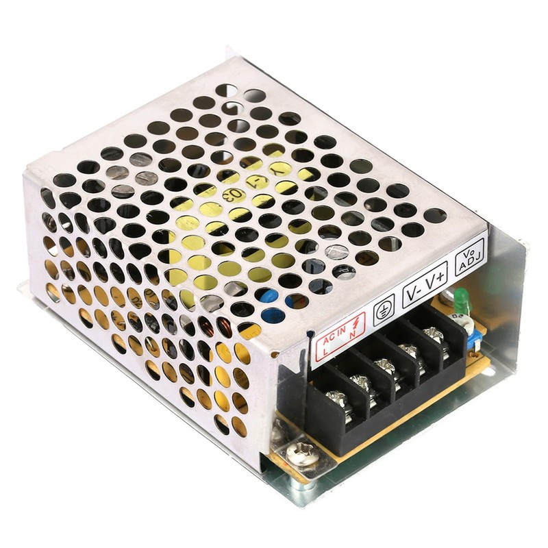 Chazcool Fuente de Alimentación Conmutada, 12V 5A Fuente de Alimentación