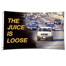 ENMOON The Juice is Loose Dorm Flag Collection (3x5ft, Vivid Color) HD Printing 150D Poly Two Brass Grommets for Dorm College